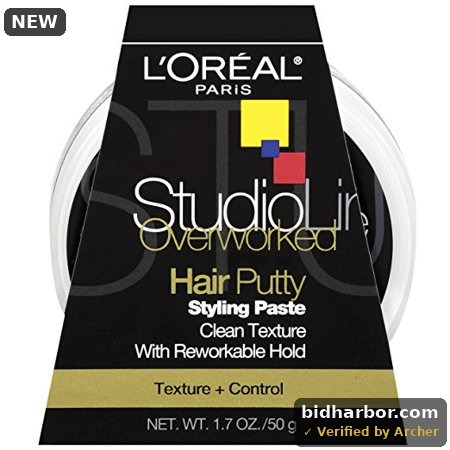 L'oreal, LOreal Studio Line Overworked Hair Putty, 1.7 Oz