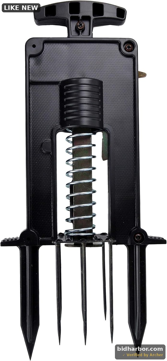 Victor Easy-to-Set Deadset Mole Trap and Killer - M9015 - Trap and Kill Moles Outdoors