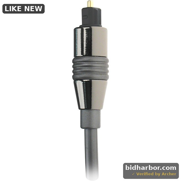 Hosa OPM-303 Toslink to Toslink Pro Fiber Optic Cable, 3 Feet