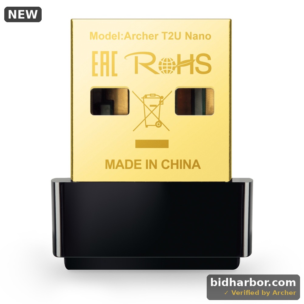 TP-LINK AC600 Nano USB Wireless Network Adapter, Archer T2U Nano