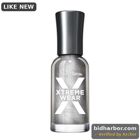 Sally Hansen Xtreme Wear Nail Color 625 Silver Storm 0.40oz / 11.8ml