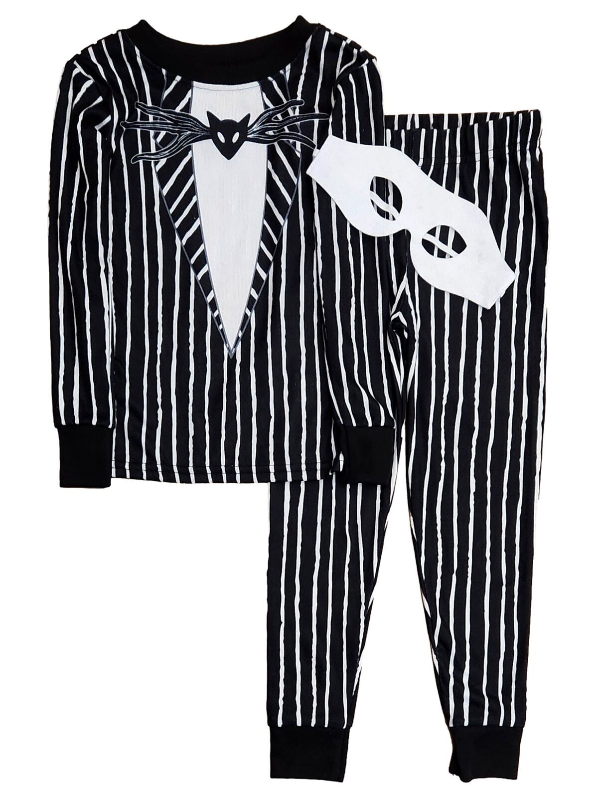 Boys 3-Piece Jack Skellington Nightmare Before Christmas Pajama Set X-Large 12