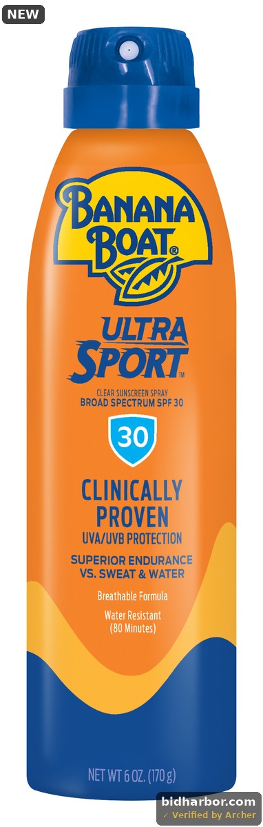 Banana Boat Ultra Sport Sunscreen Spray SPF 30 — 6 oz