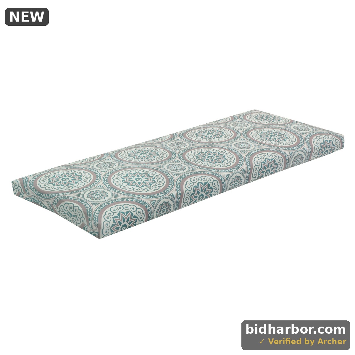 Outdoor Patio Bench Cushion 46.6 in W X 17.5 in. D X 3 in. H