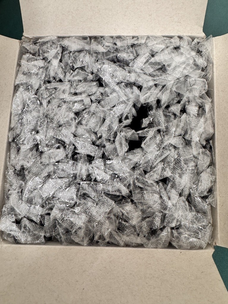 500 Pack Perfect Stix - 7.75" Wrapped Black Plastic Straws
