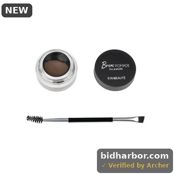 Blonde Brow Pomade Gel – Eyebrow Styling Makeup – New — Brown