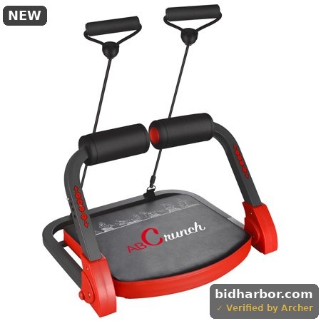 BalanceFrom Ab Mat Trainer Abdominal Machine Exercise Crunch Roller Workout Exerciser