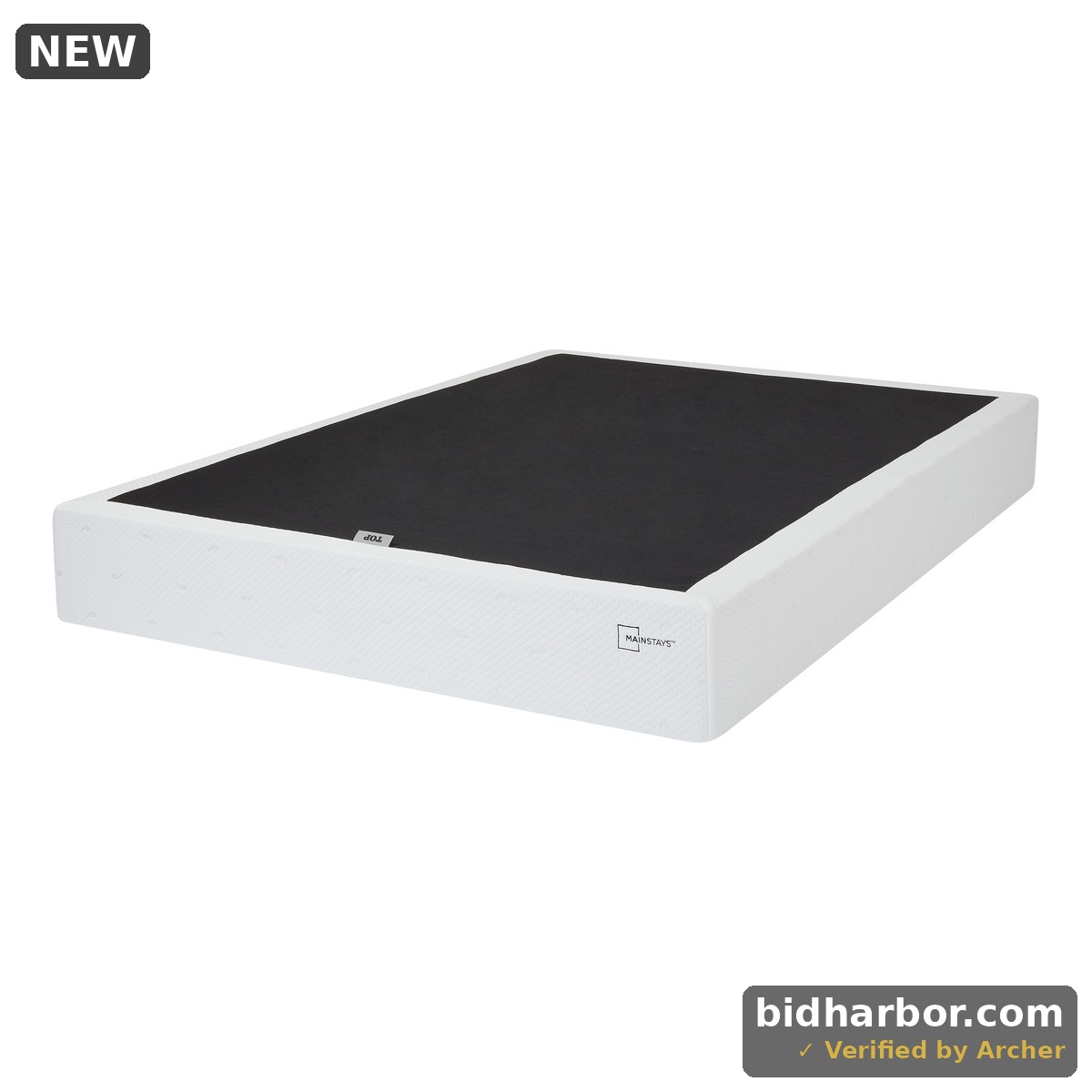 Mainstays 9  Full High Profile Easy Assembly Smart Metal Box Spring