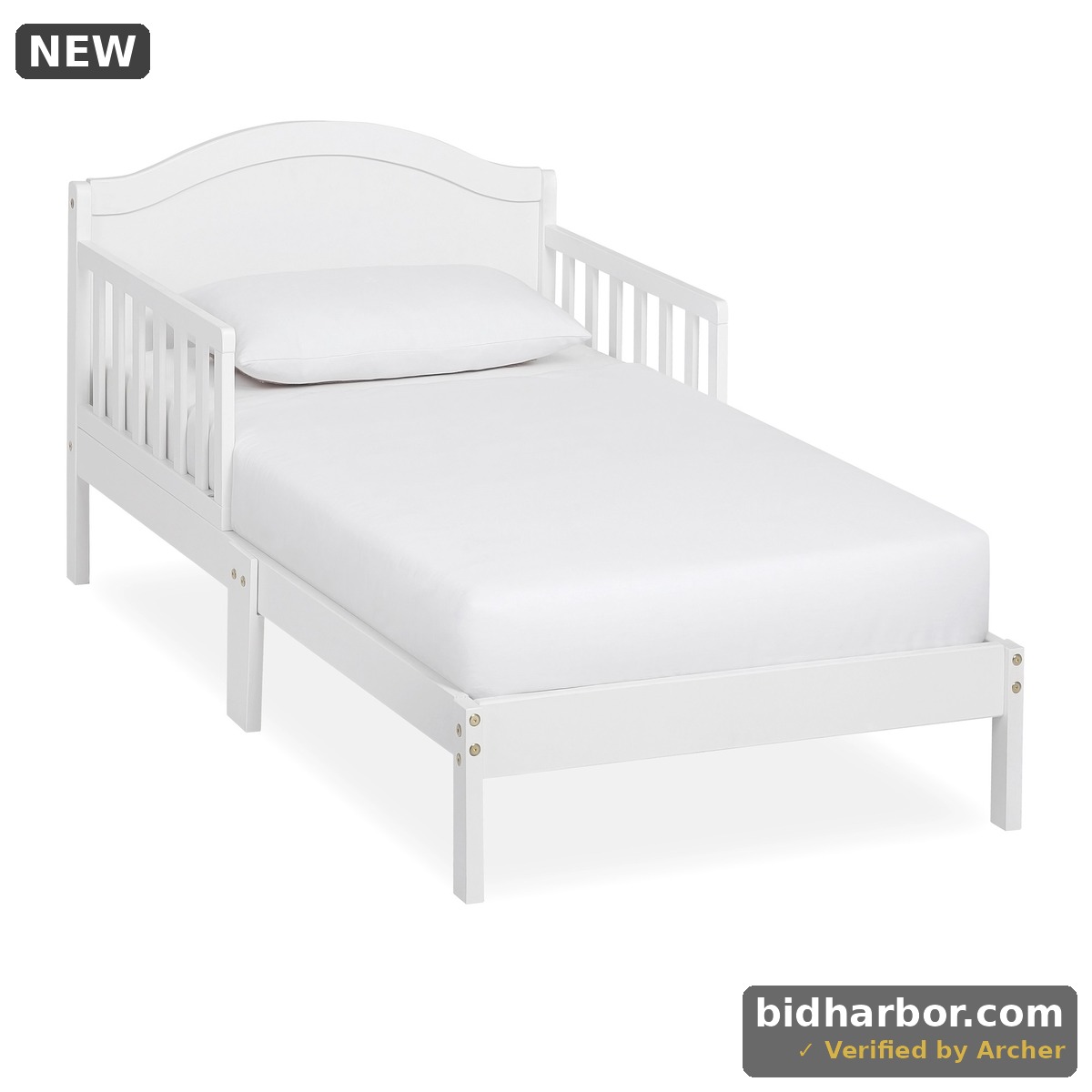 Dream on Me Sydney Toddler Bed  White
