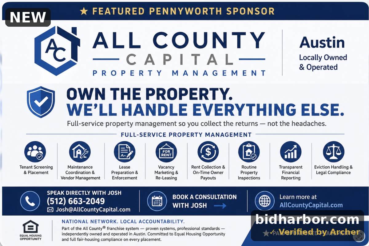 Featured Sponsor Own the Property. We'll Handle Everything Else. All County Capital Property Management Austin